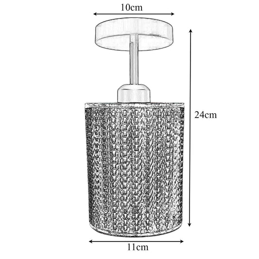 Industrial Wire Light Shade ~3211