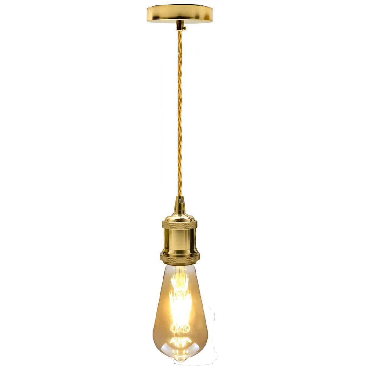 3 Core Ceiling Pendant Light Fitting – E27 Lamp Holder ~1735
