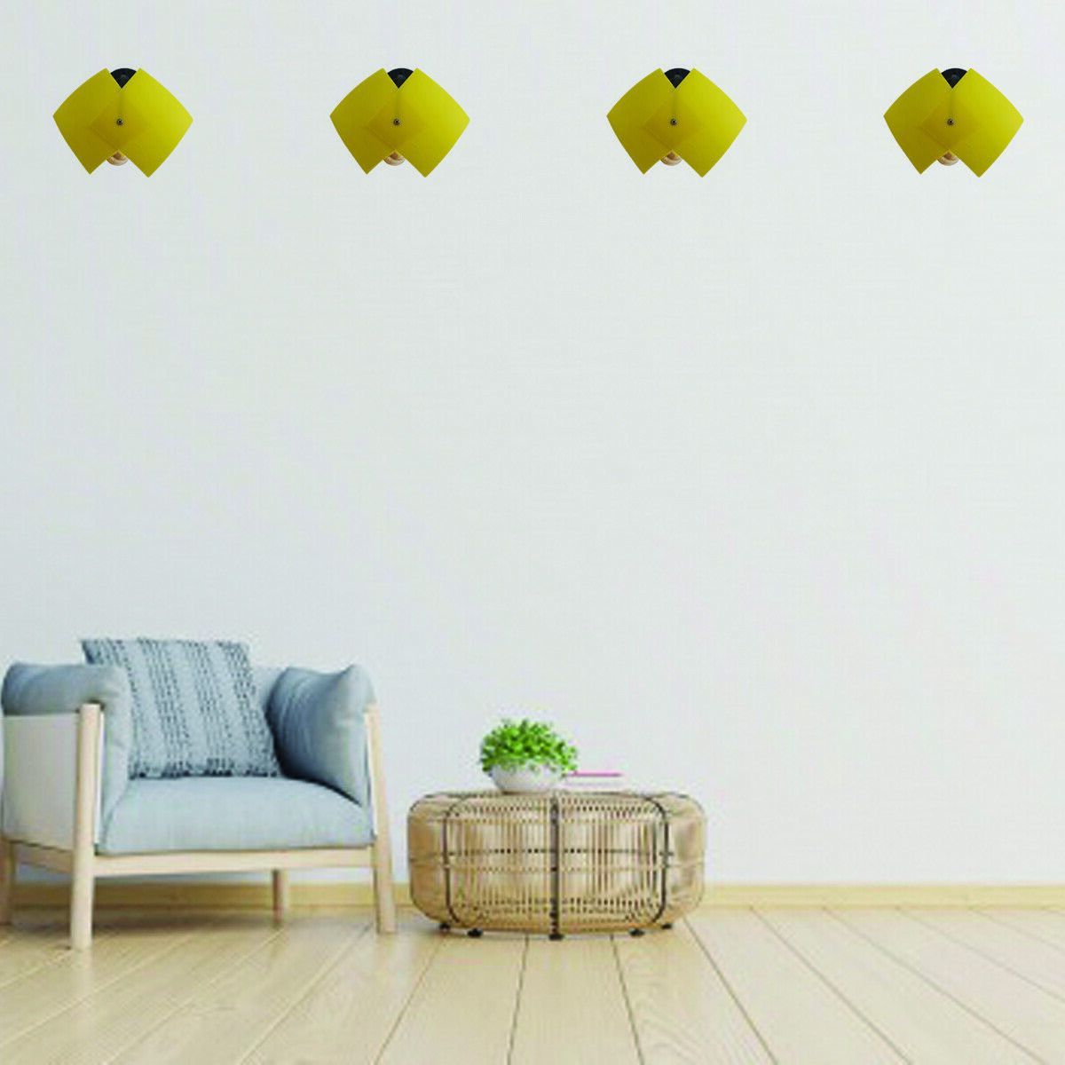 3 Pack Modern Wall Light Indoor Sconce Lighting Lamp Fixture With LED
