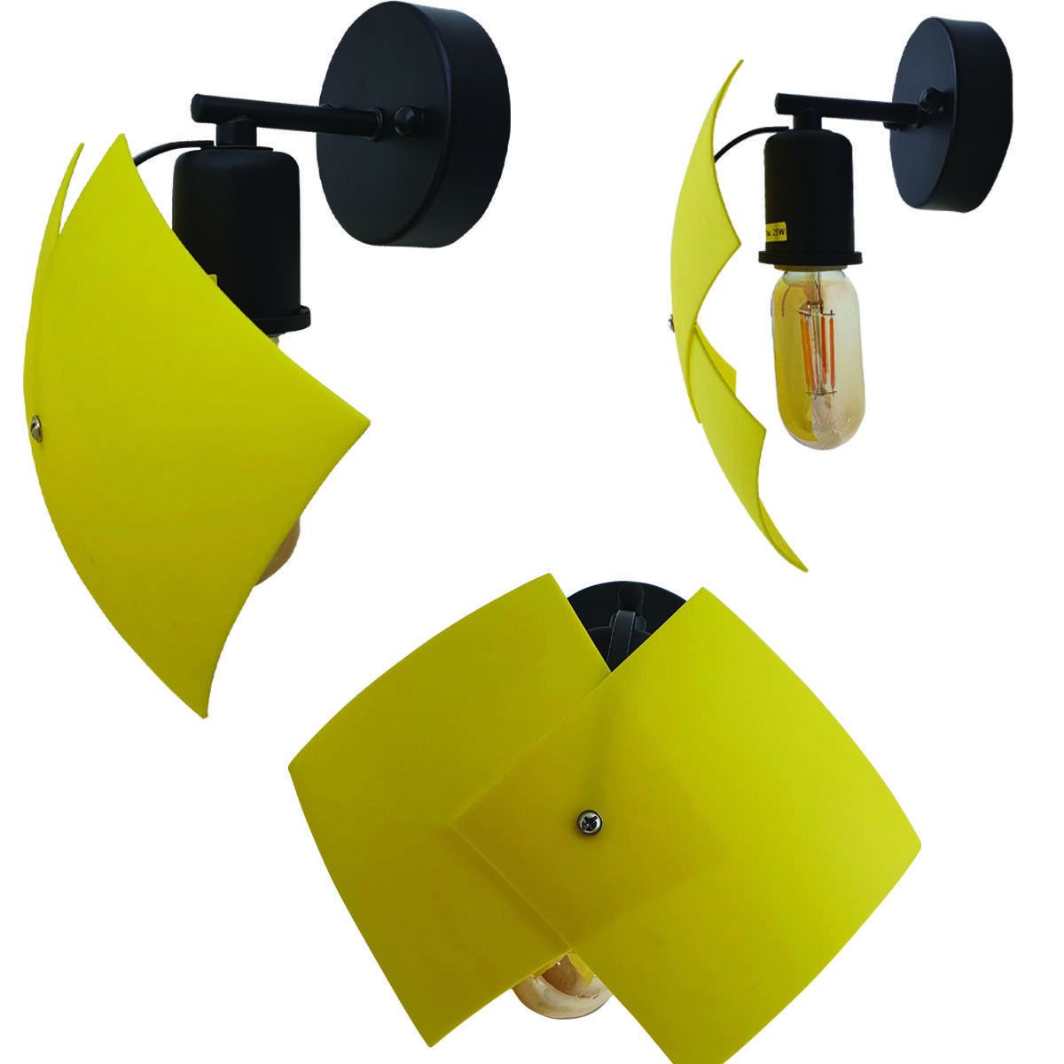3 Pack Modern Wall Light Indoor Sconce Lighting Lamp Fixture With LED