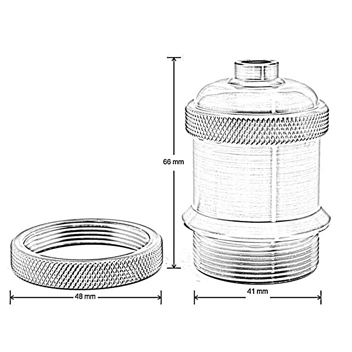 3 Core Ceiling Pendant Light Fitting – E27 Lamp Holder ~1735