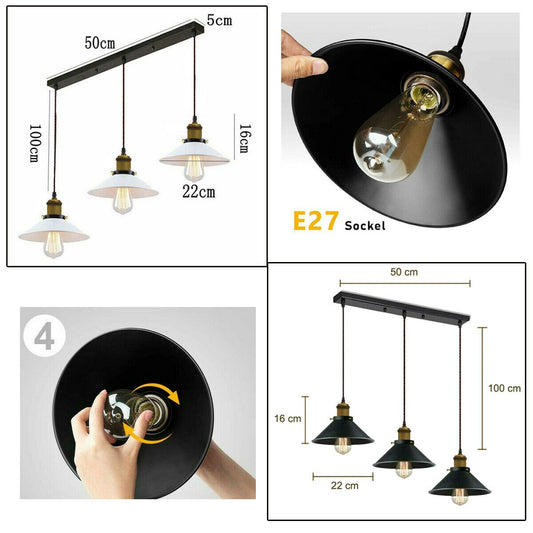Ceiling Pendant Light Shade with FREE Bulbs ~5716