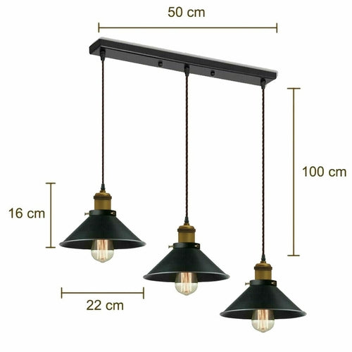 Ceiling Pendant Light Shade with FREE Bulbs ~5716