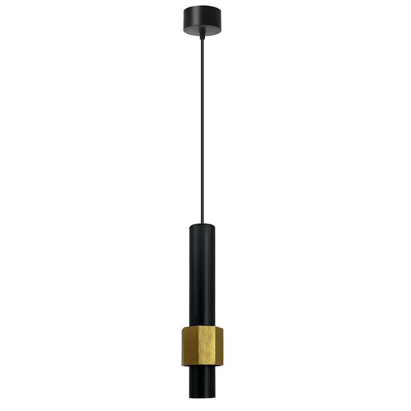 Modern Black and Gold LED Pendant Light -Tube Pack 1/2~4591-1