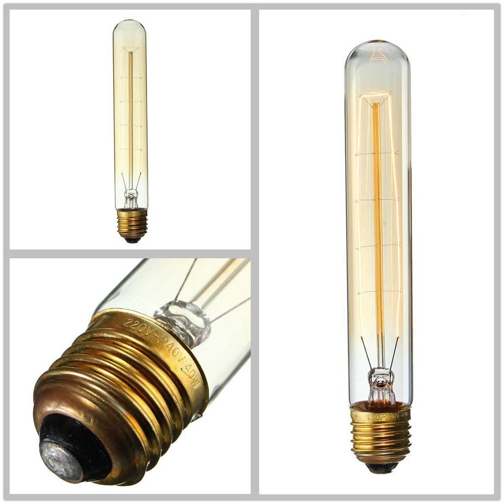 E27 T130 60W Dimmable Vintage Light Filament Bulb~3070