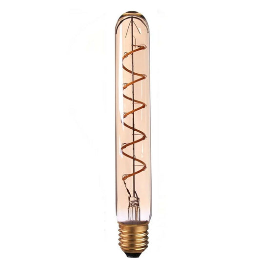 Vintage T185 4W LED Spiral Filament Edison Light Bulb Warm White~1045