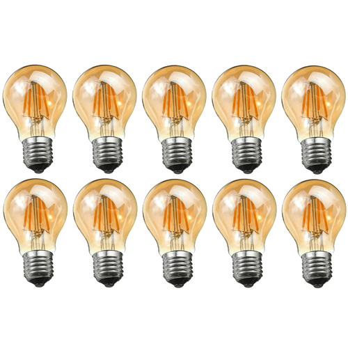 LED A60 E27 4W Bulb Filament Dimmable Screw Small Globe Light