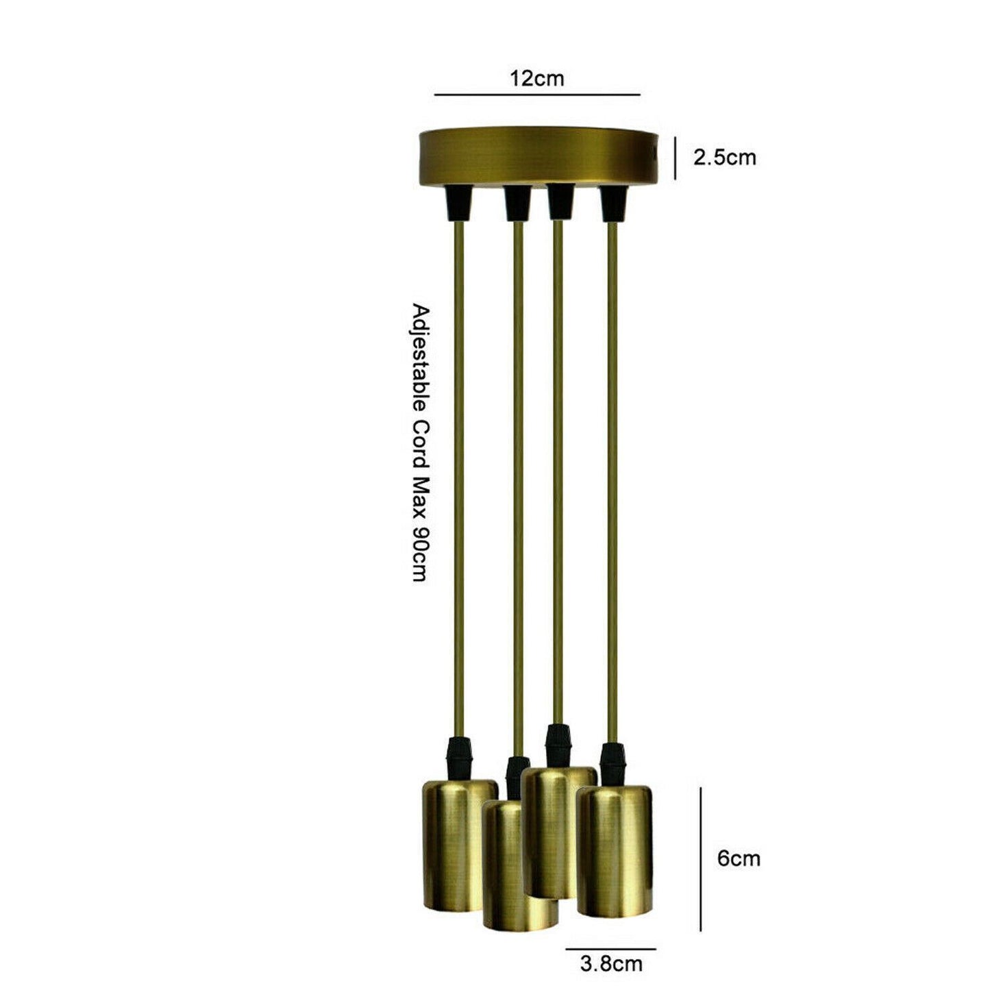 Modern golden Ceiling Light E27 Holder Pendant Lights~1294