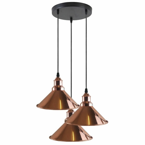 Brass 3 Light Over the Kitchen Island~1302