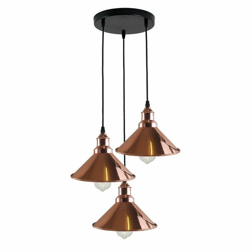 Brass 3 Light Over the Kitchen Island~1302