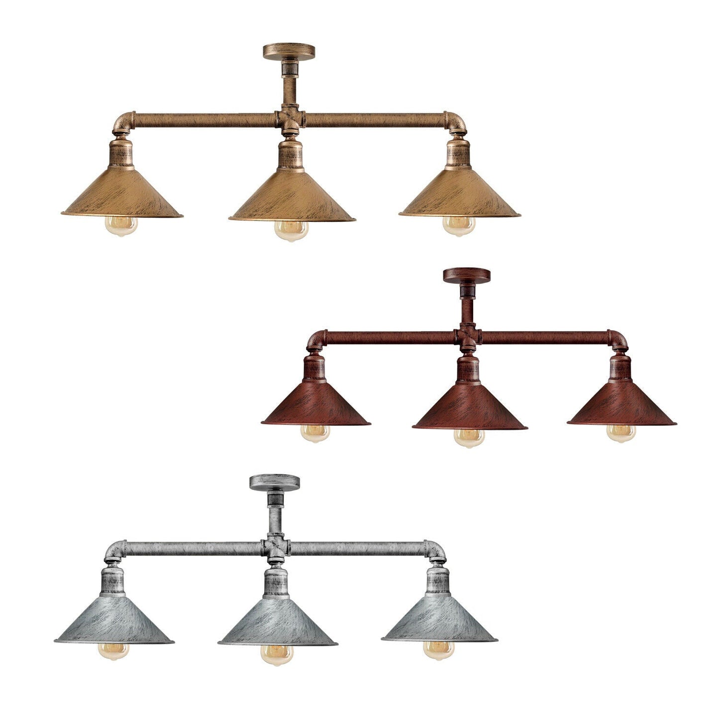 Steampunk Ceiling  Lights ~ 3526