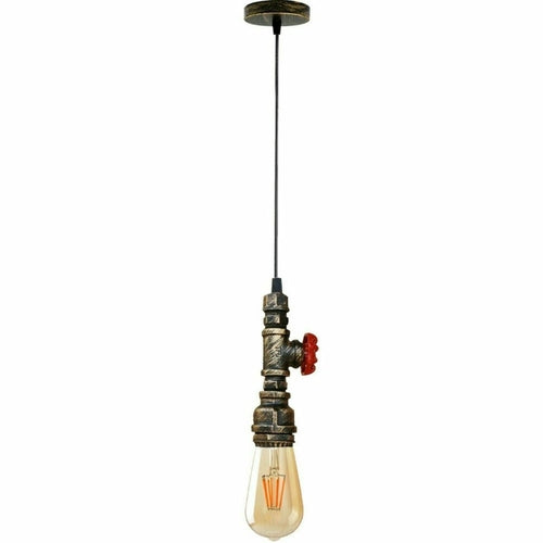 Chandelier Ceiling Light Water Pipe E27 Loft Pendant Light ~2575