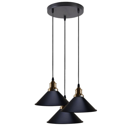 Brass 3 Light Over the Kitchen Island~1302