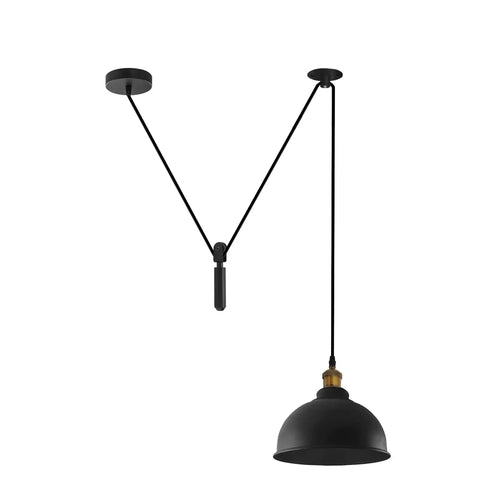 Retro Loft Adjustable Antique Metal Pendant Ceiling Light ~1133