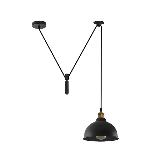 Retro Loft Adjustable Antique Metal Pendant Ceiling Light ~1133
