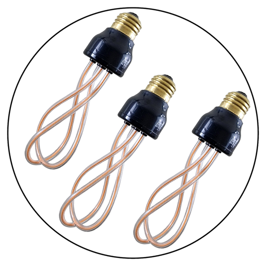 3 Pack Retro LED 8W Soft Filament E27 Decorative Industrial Light~1005