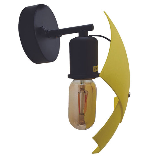 Simple Black Wall light Black ~2562