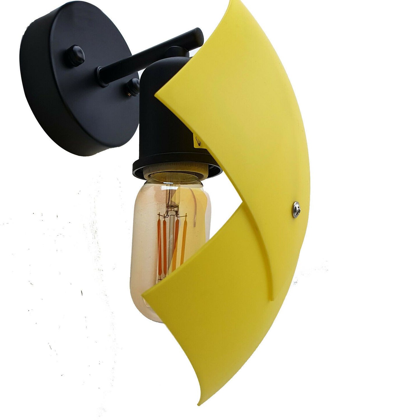 Simple Black Wall light Black ~2562