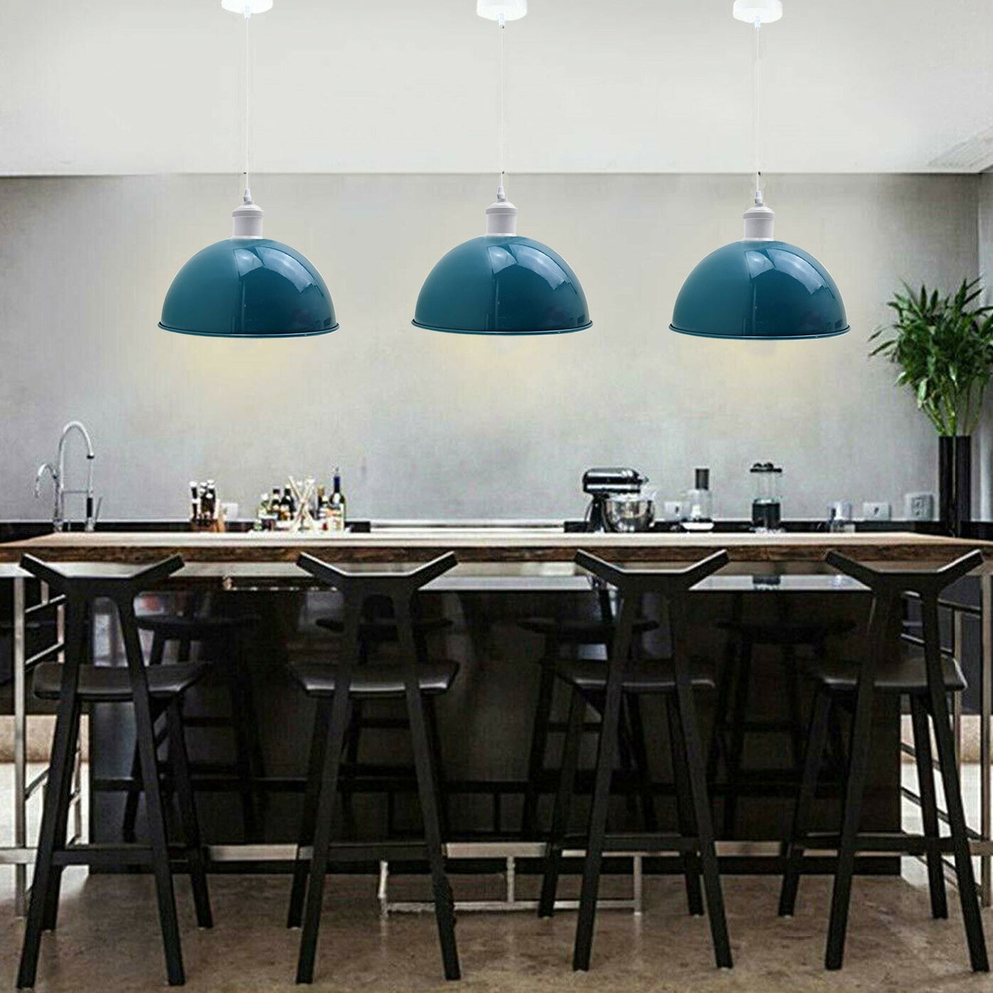 Adjustable Pendant Light 3 PCS -Metal Shade~3577