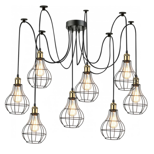 Best Indoor Spider Lights Ceiling Hanging Pendant Lights - 1179