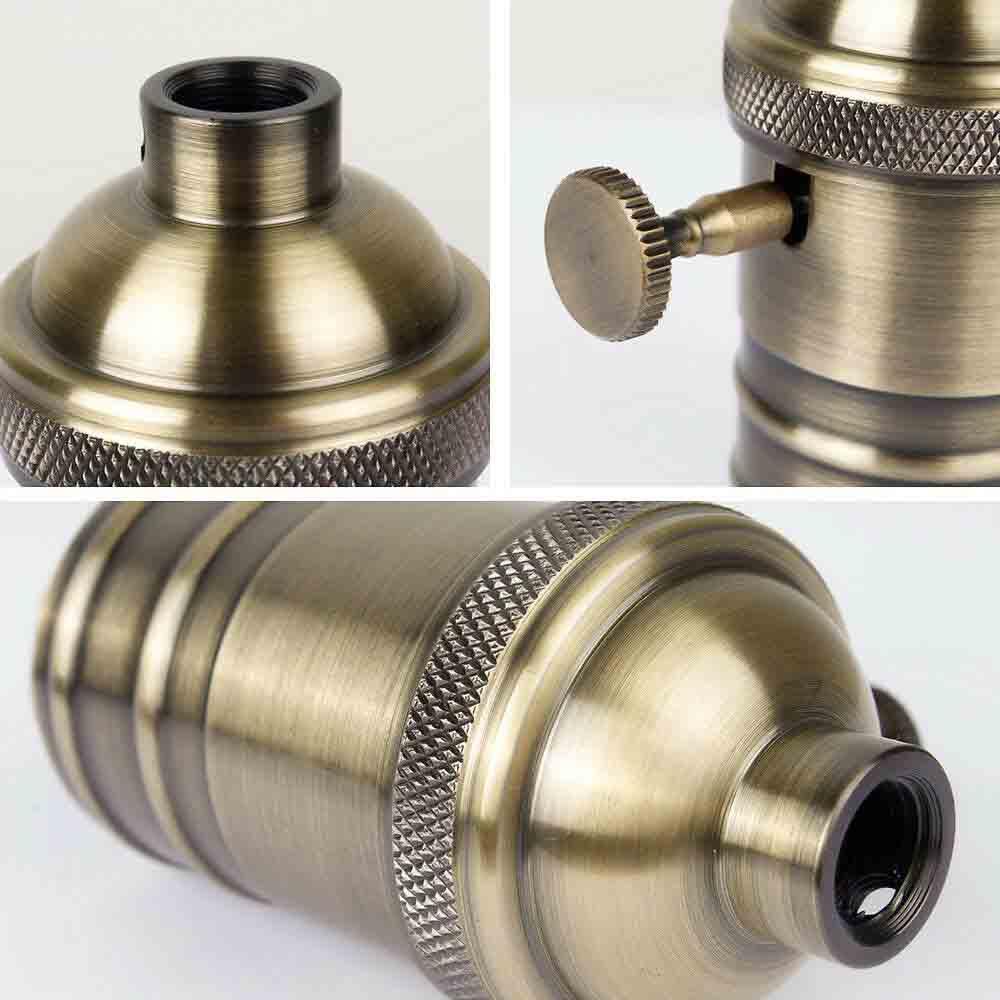 E27/ES Vintage threaded lamp bulb switch holder suitable for Vintage