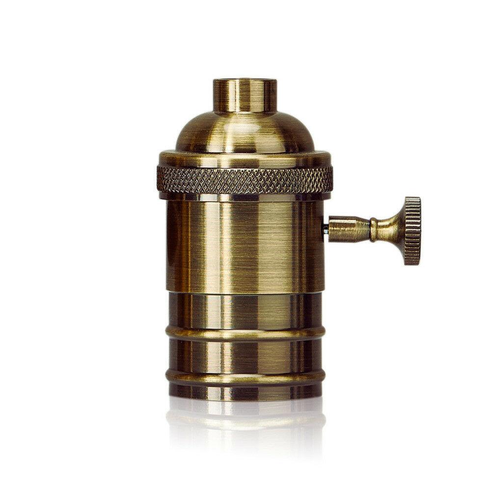 E27/ES Vintage threaded lamp bulb switch holder suitable for Vintage