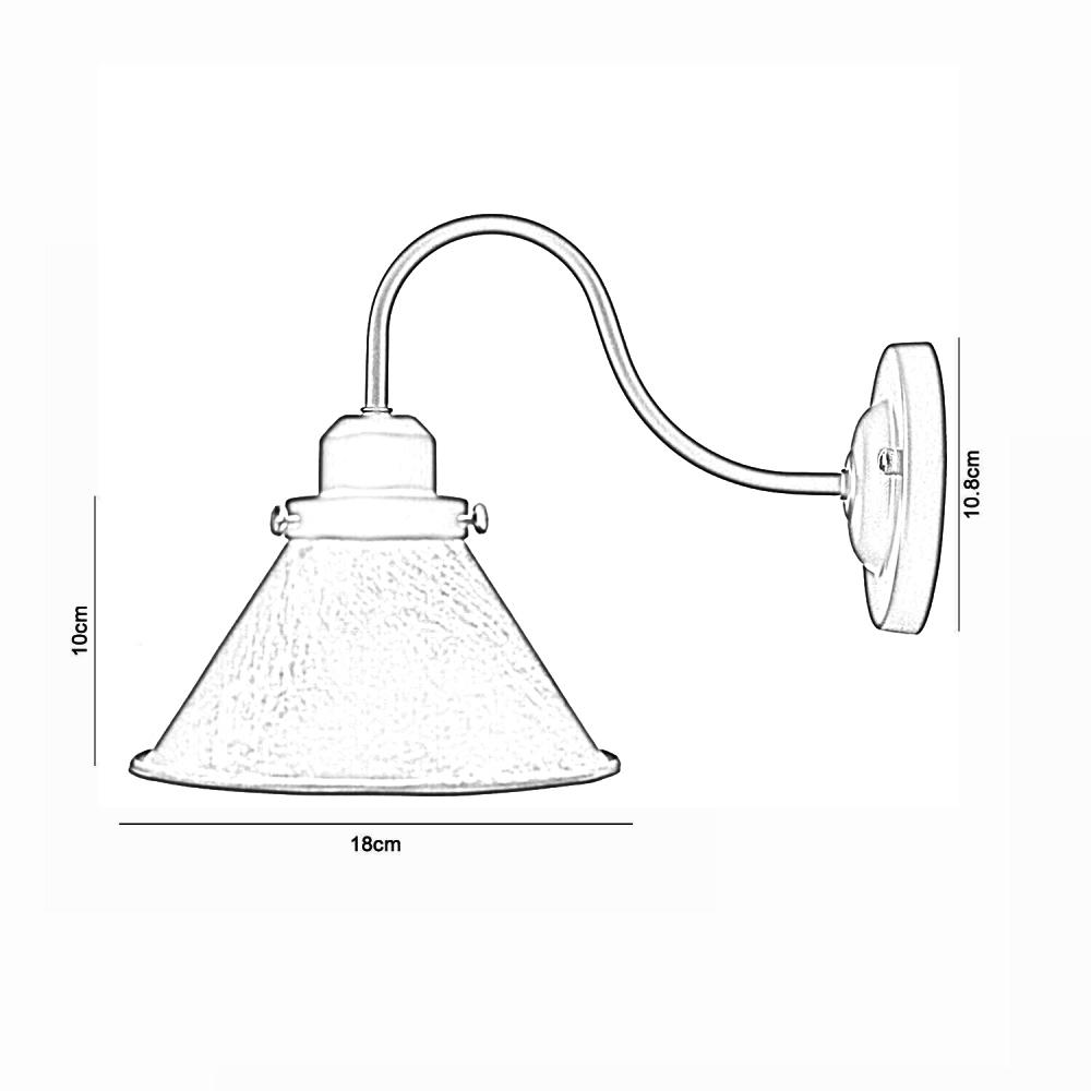 Modern Wall light for Bedroom Gooseneck Light~2870
