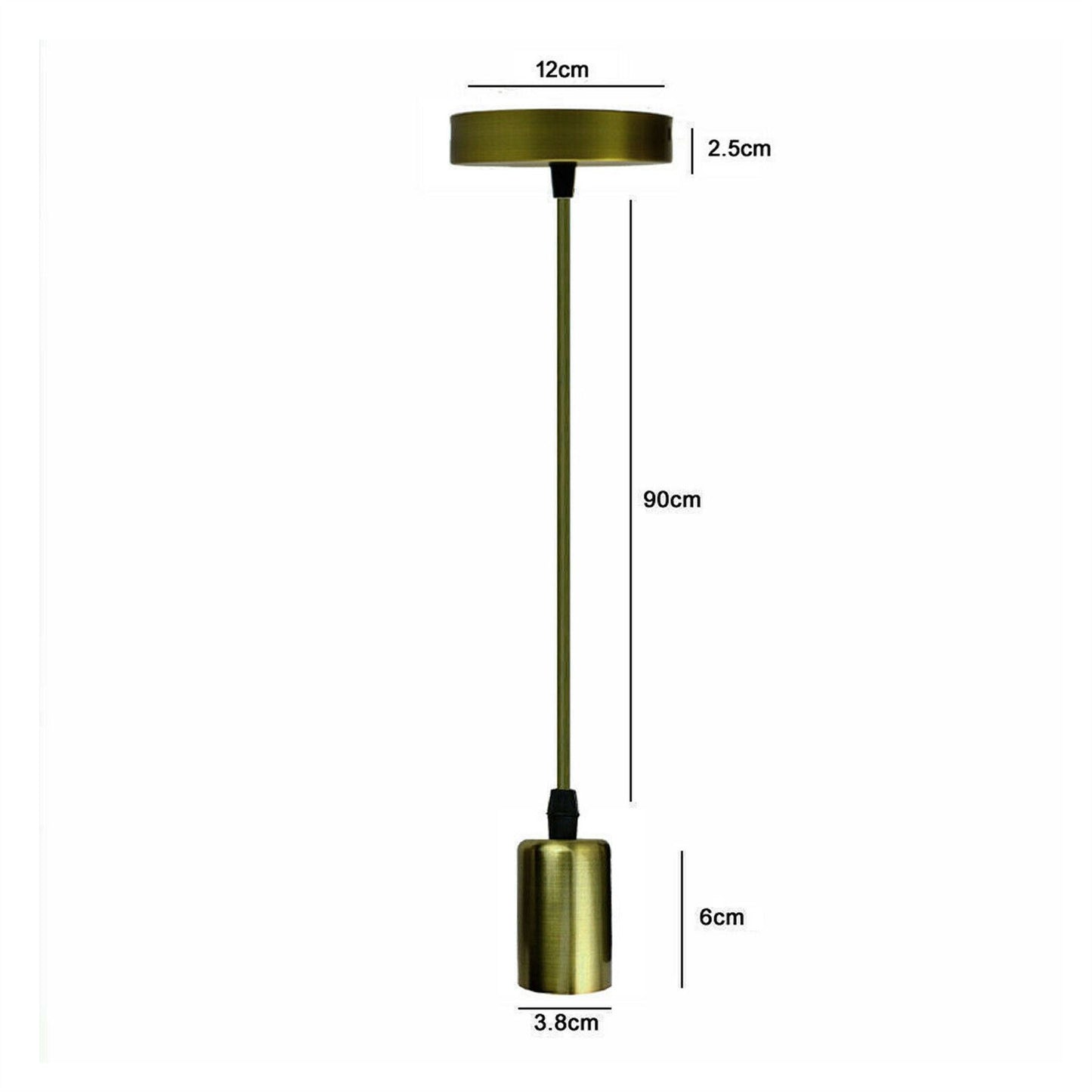 Modern golden Ceiling Light E27 Holder Pendant Lights~1294