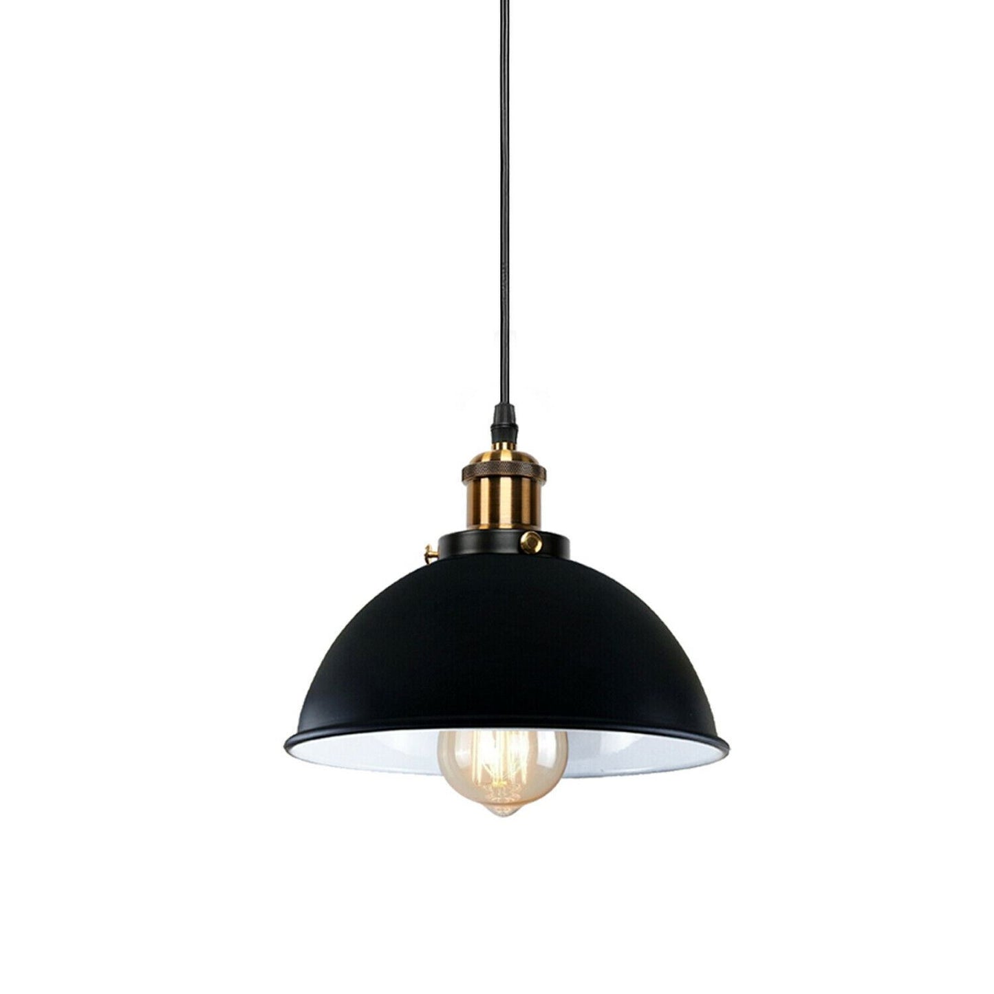 Retro Loft Adjustable Antique Metal Pendant Ceiling Light ~1133