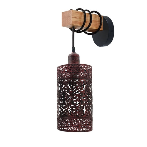 Wall Sconce Down Indoor Wooden Wall Lights Night Lamp for Living Room