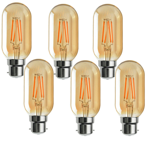 B22 4W T45 LED Light Bulb Dimmable Vintage Filament Light Bulbs ~3077