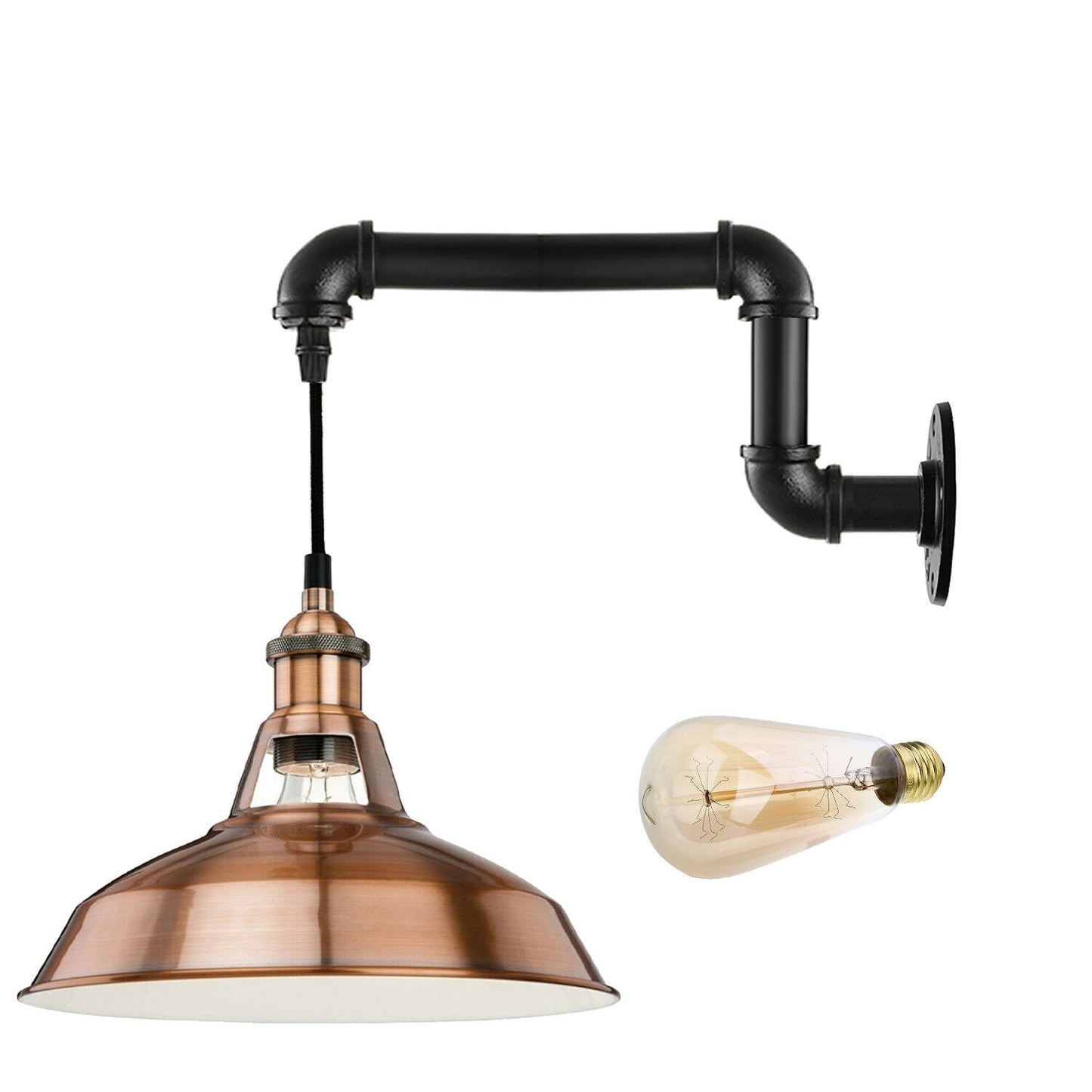 Industrial Vintage Retro Rustic Sconce Wall Light hanging sconces Lamp
