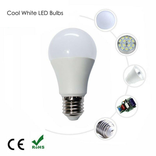 LED GLS 3W B22 Light A60 Bulbs Cool White Lighting~4157