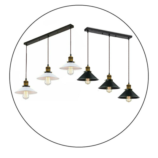Ceiling Pendant Light Shade with FREE Bulbs ~5716