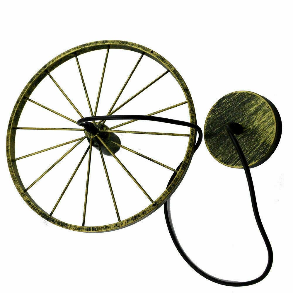 Retro Wheel Pendant Light –  E27 Base ~2245