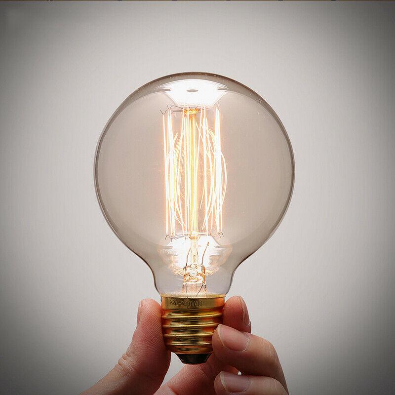 Industrial Light Bulb G95 Edison E27 4W Filament Warm White 2700K~2272