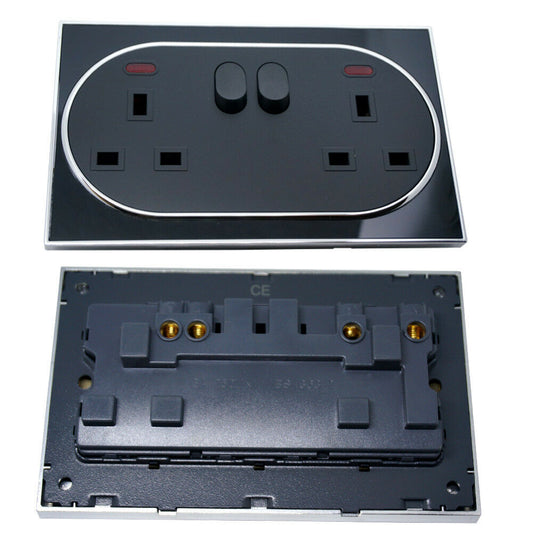 Switch Sockets Screwless Face Classic Uk~2308