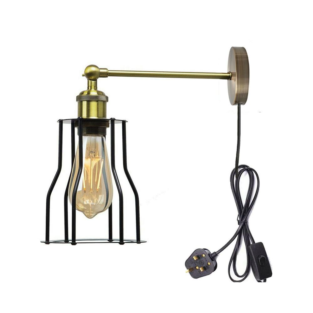 Plug in Bedside Wall Sconces With Lights & Modern Sconces~2259